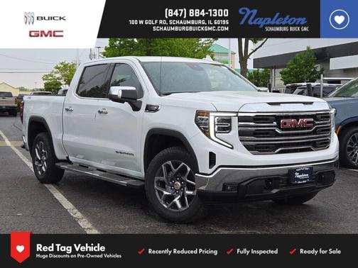 Summit White 2026 GMC Sierra 1500 SLT