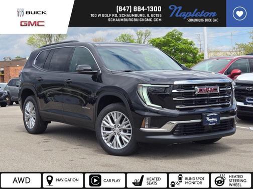 Ebony Twilight Metallic 2026 GMC Acadia Elevation AWD
