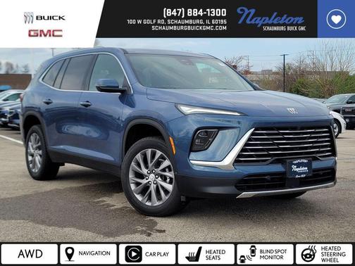 ocean blue metallic 2026 Buick Enclave Preferred FWD