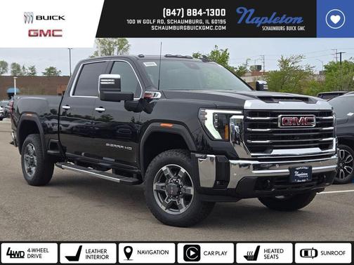 Onyx Black 2026 GMC Sierra 2500 SLT