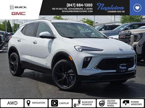 Summit White 2026 Buick Encore GX Sport Touring