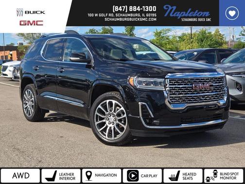 Ebony Twilight Metallic 2023 GMC Acadia Denali