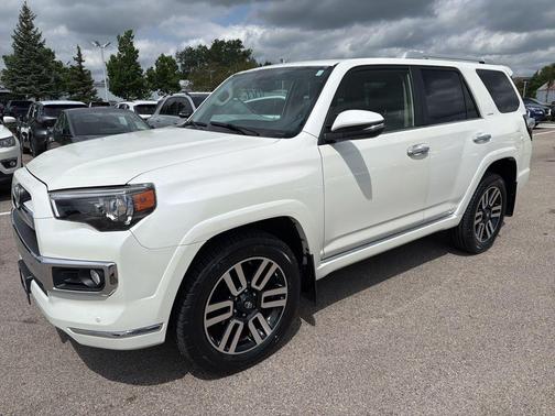 Blizzard Pearl 2018 Toyota 4Runner Limited
