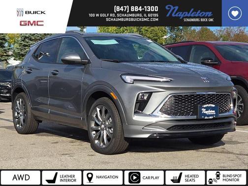 Moonstone Gray Metallic 2026 Buick Encore GX Avenir