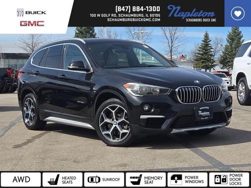 Black Sapphire Metallic 2017 BMW X1 xDrive 28i