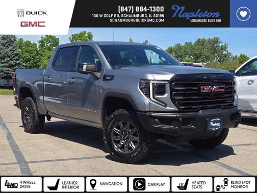 Sterling Metallic 2024 GMC Sierra 1500 AT4X