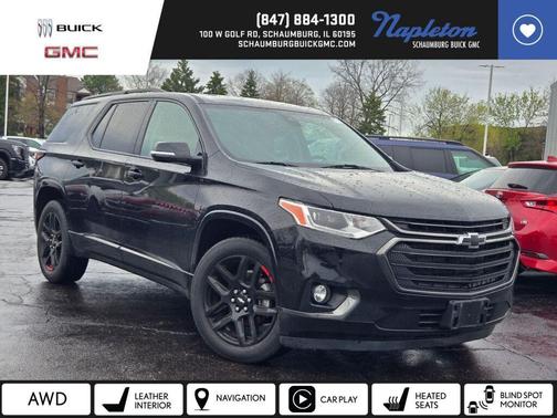 Mosaic Black Metallic 2019 Chevrolet Traverse Premier