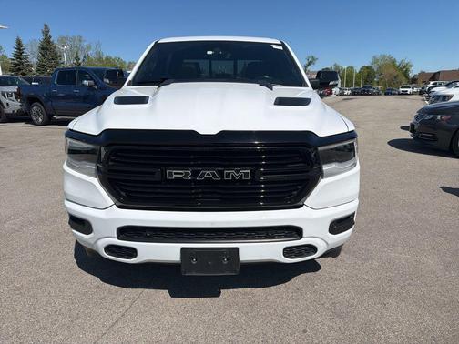 Bright White Clearcoat 2021 RAM 1500 Laramie