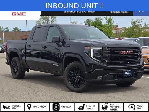 Onyx Black 2023 GMC Sierra 1500 Elevation