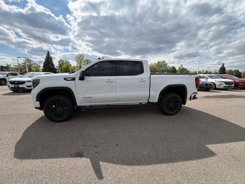 Summit White 2024 GMC Sierra 1500 Elevation