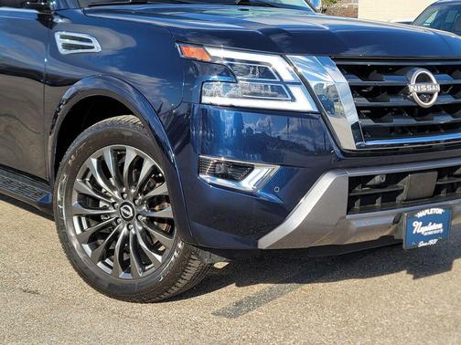 Hermosa Blue Pearl 2023 Nissan Armada Platinum 4WD