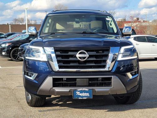Hermosa Blue Pearl 2023 Nissan Armada Platinum 4WD