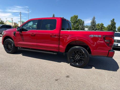 Rapid Red Metallic Tinted Clearcoat 2024 Ford F-150 Lariat