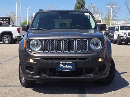 Granite Crystal Metallic Clearcoat 2017 Jeep Renegade Sport