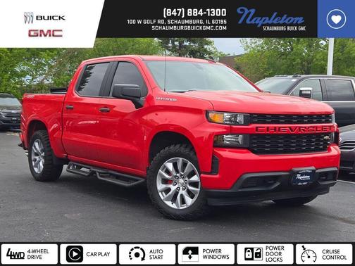 Red Hot 2019 Chevrolet Silverado 1500 Custom