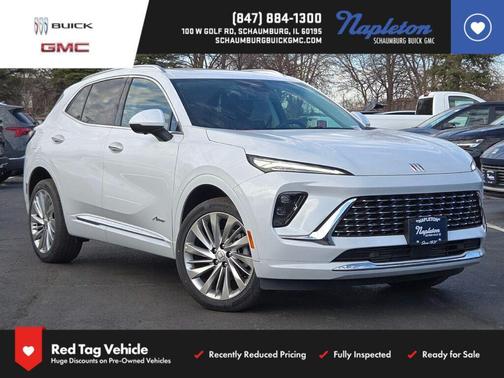 Iridescent White Tricoat 2026 Buick Envision Avenir AWD