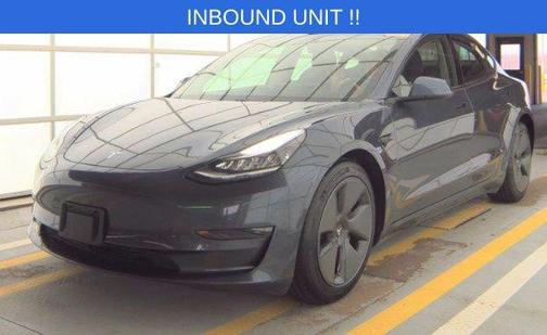 Gray 2021 Tesla Model 3 Long Range