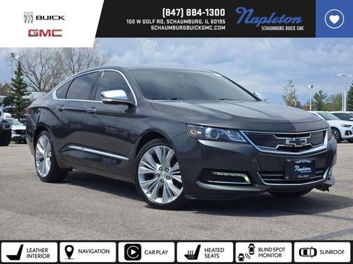 Nightfall Gray Metallic 2018 Chevrolet Impala 2LZ