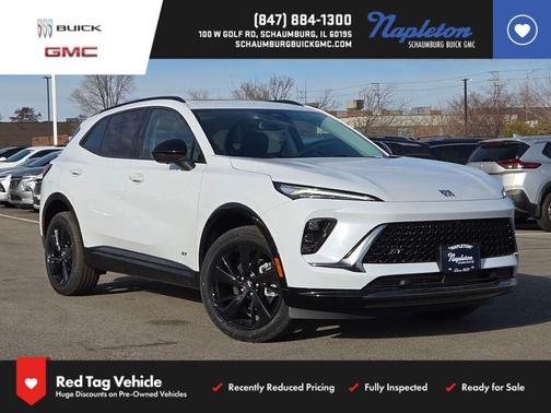 Iridescent White Tricoat 2026 Buick Envision Sport Touring AWD