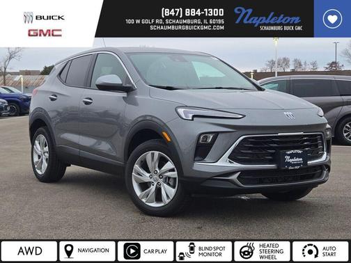 Moonstone Gray Metallic 2026 Buick Encore GX Preferred