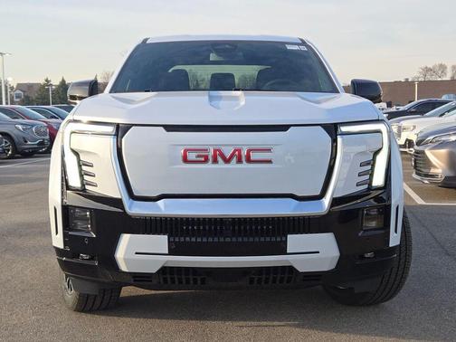 Glacier White Tricoat 2026 GMC Sierra EV Extended Range Denali