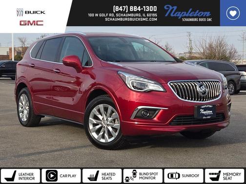 Chili Red Metallic 2017 Buick Envision Essence