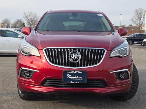 Chili Red Metallic 2017 Buick Envision Essence