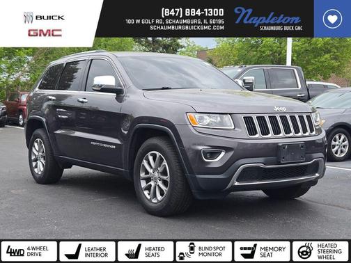 Granite Crystal Metallic Clearcoat 2015 Jeep Grand Cherokee Limited