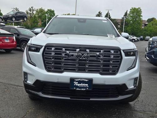 Glacier White Tricoat 2026 GMC Acadia Denali