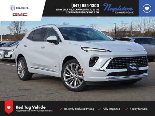 Iridescent White Tricoat 2026 Buick Envision Avenir AWD