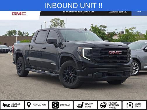 Onyx Black 2024 GMC Sierra 1500 Elevation