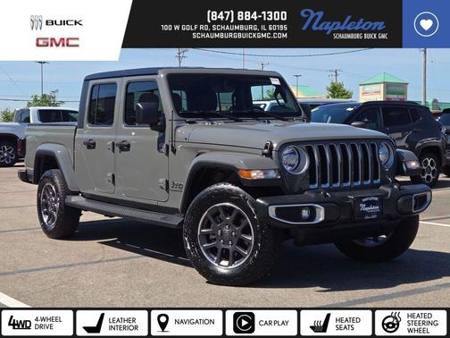 Sting-Gray Clearcoat 2022 Jeep Gladiator Overland