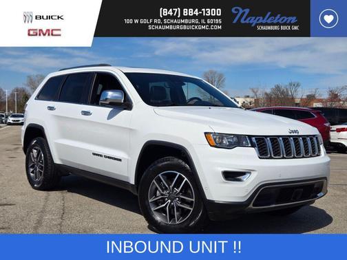 Bright White Clearcoat 2021 Jeep Grand Cherokee Limited