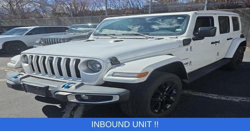 Bright White Clearcoat 2023 Jeep Wrangler 4xe Sahara