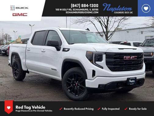 Summit White 2026 GMC Sierra 1500 Elevation