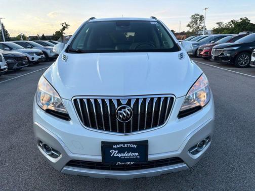 White Pearl Tricoat 2015 Buick Encore Leather