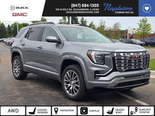 Sterling Metallic 2026 GMC Terrain Denali