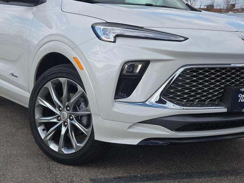 White Frost Tricoat 2026 Buick Encore GX Avenir