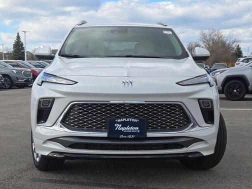 White Frost Tricoat 2026 Buick Encore GX Avenir