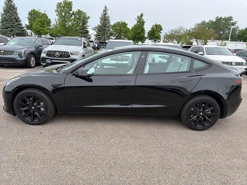 Solid Black 2023 Tesla Model 3 Long Range