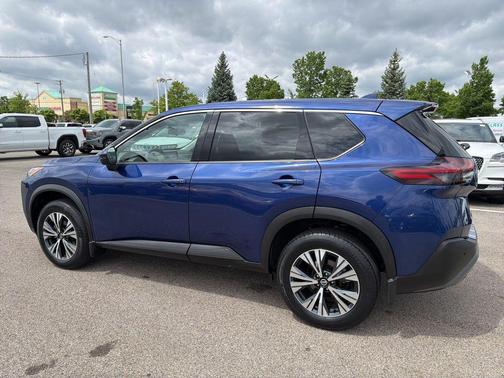 Caspian Blue Metallic 2021 Nissan Rogue SV