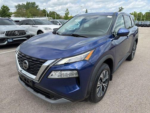 Caspian Blue Metallic 2021 Nissan Rogue SV