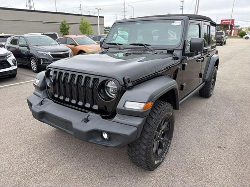 Black Clearcoat 2020 Jeep Wrangler Unlimited Willys 4x4