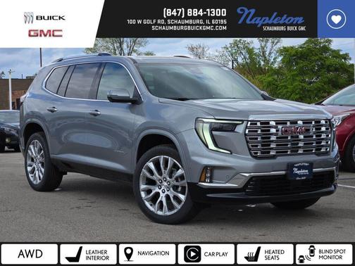 Sterling Metallic 2026 GMC Acadia Denali