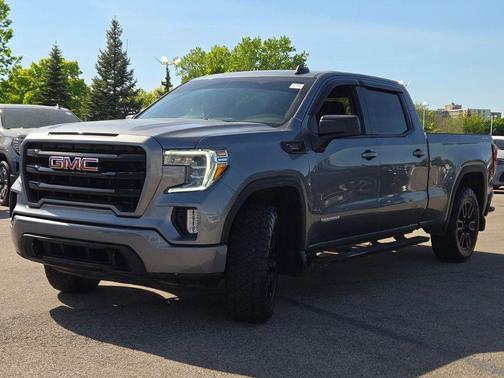 Steel Metallic 2021 GMC Sierra 1500 Elevation