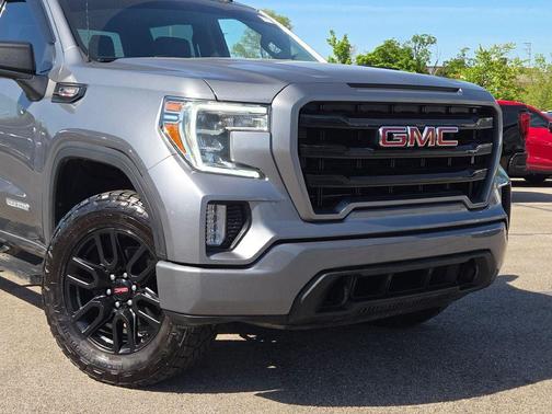 Steel Metallic 2021 GMC Sierra 1500 Elevation