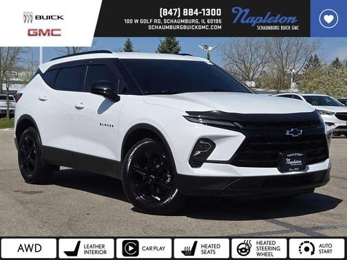 Summit White 2023 Chevrolet Blazer 2LT