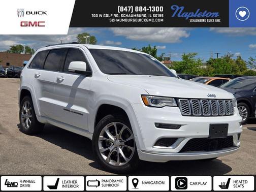 Bright White 2021 Jeep Grand Cherokee Summit