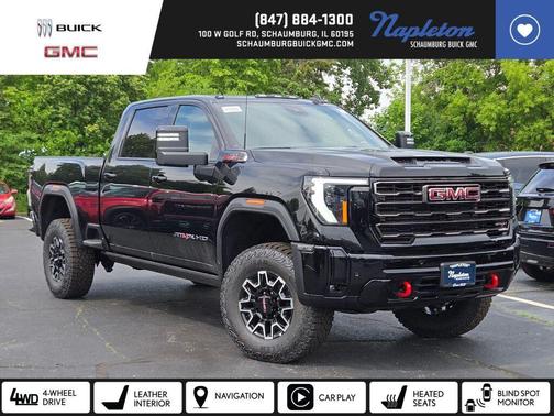Onyx Black 2026 GMC Sierra 2500 AT4X