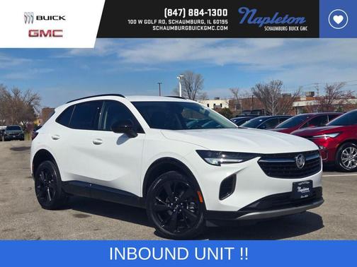 Summit White 2023 Buick Envision Preferred AWD